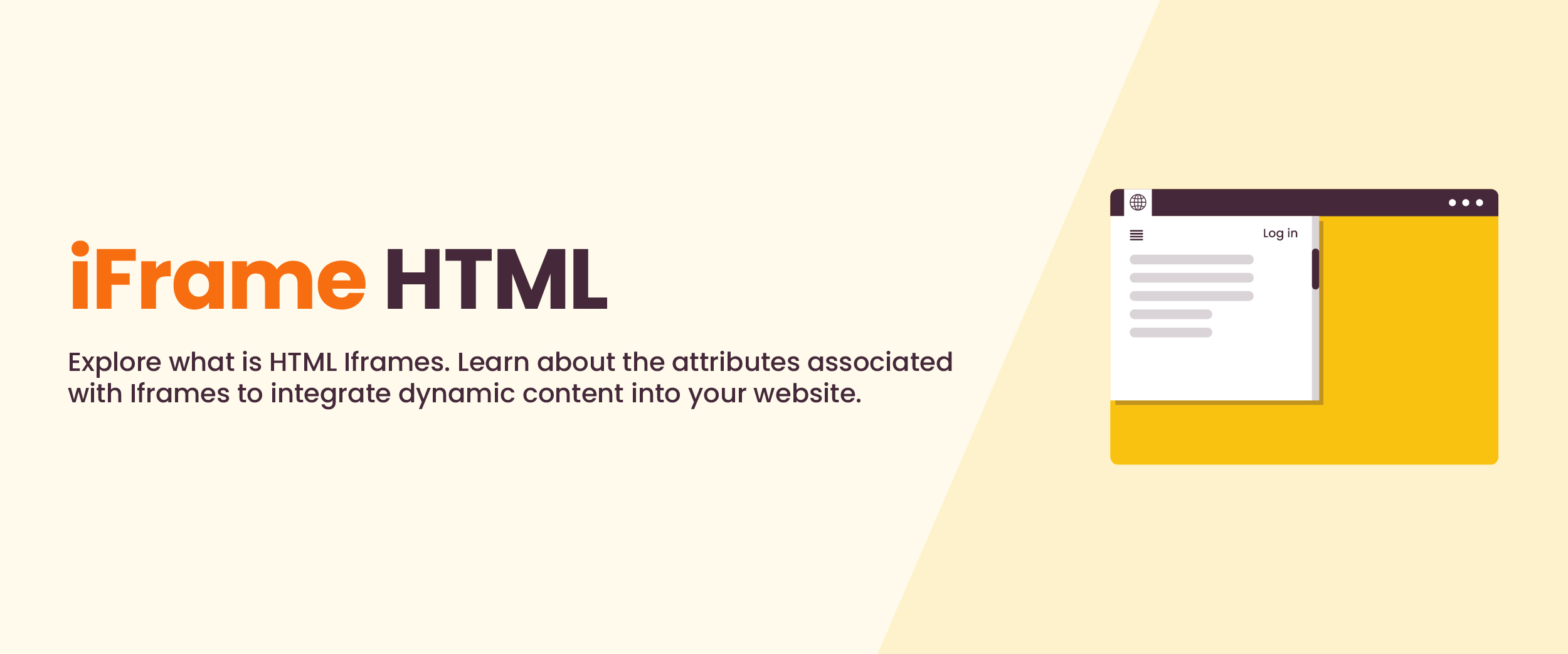 Iframe content style. Iframe content style